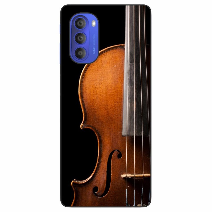 Капак, съвместим с модел цигулка Motorola Moto G51 5G Silicone Gel Tpu