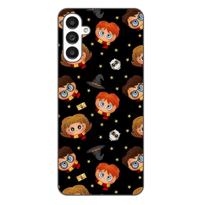 Husa compatibila cu Samsung Galaxy A54 5G Silicon Gel Tpu Model Harry Potter Pattern Negru