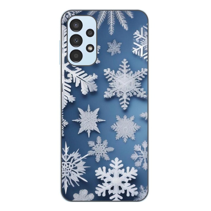 Husa compatibila cu Samsung Galaxy A23 4G, A23 5G Silicon Gel Tpu Model Fulgi de Zapada