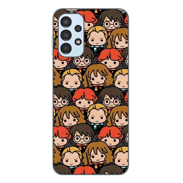 Husa compatibila cu Samsung Galaxy A23 4G, A23 5G Silicon Gel Tpu Model Harry Potter Pattern Faces