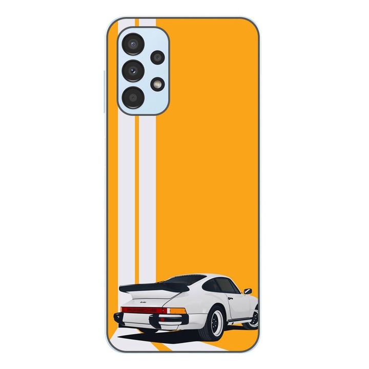 Кейс съвместим с Samsung Galaxy A33 5G Silicon Gel Tpu Модел Porsche 911 Turbo
