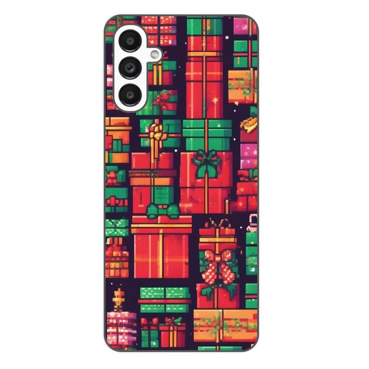 Husa compatibila cu Samsung Galaxy A04s Silicon Gel Tpu Model Pixel Art Gifts