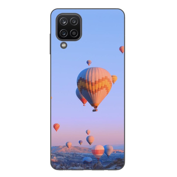 Husa compatibila cu Samsung Galaxy A12 Silicon Gel Tpu Model Baloane cu Aer