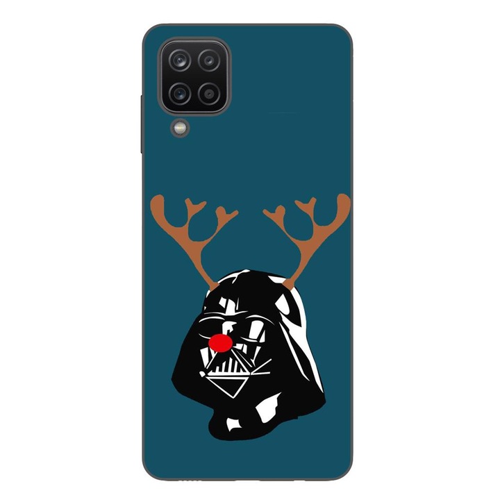 Husa compatibila cu Samsung Galaxy A22 4G Silicon Gel Tpu Model Craciun Darth Vader Ren