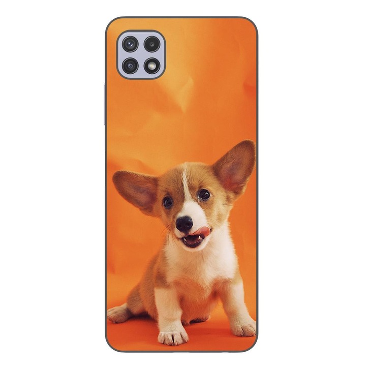 Husa compatibila cu Samsung Galaxy A22 5G Silicon Gel Tpu Model Catelus