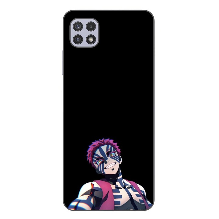 Husa compatibila cu Samsung Galaxy A22 5G Silicon Gel Tpu Model Demon Slayer Akaza