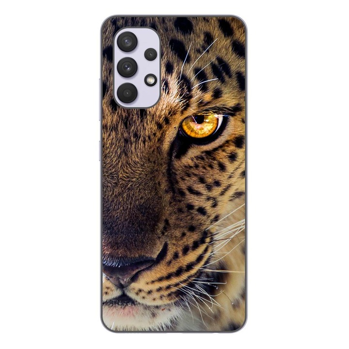Husa compatibila cu Samsung Galaxy A32 4G Silicon Gel Tpu Model Leopard