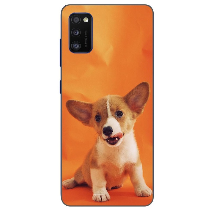 Кейс, съвместим с Samsung Galaxy A41 Silicone Gel Tpu Puppy Модел