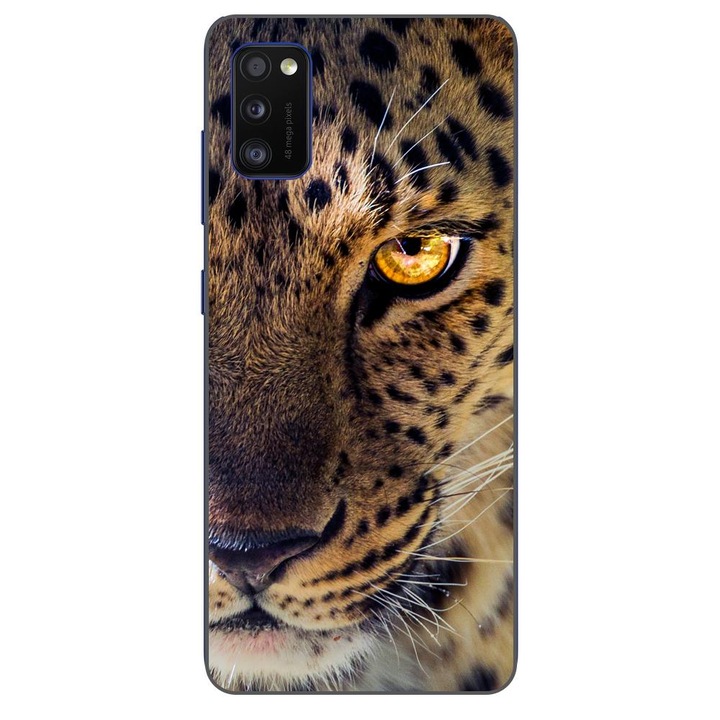 Husa compatibila cu Samsung Galaxy A41 Silicon Gel Tpu Model Leopard