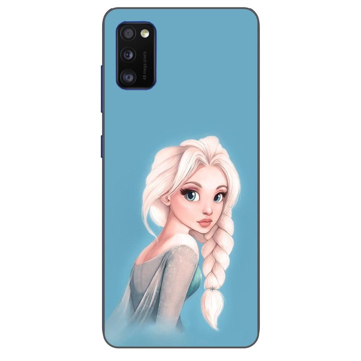 Husa compatibila cu Samsung Galaxy A41 Silicon Gel Tpu Model Printesa