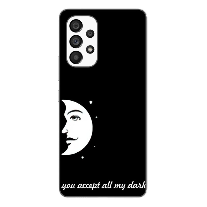 Калъф, съвместим със Samsung Galaxy A53 5G Silicon Gel Tpu Couple Model Luna Model