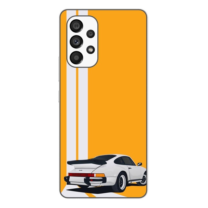 Кейс съвместим с Samsung Galaxy A53 5G Silicon Gel Tpu Модел Porsche 911 Turbo