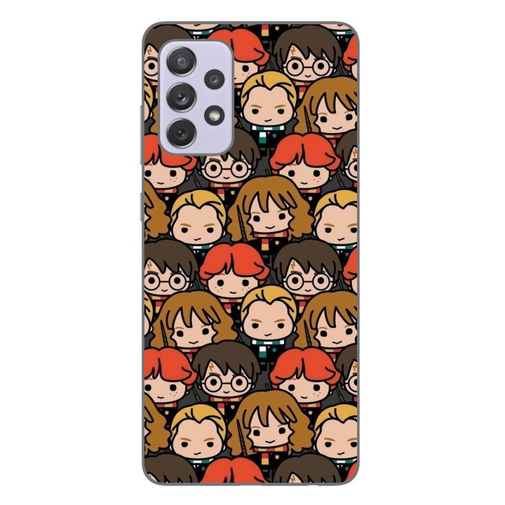 Husa compatibila cu Samsung Galaxy A72 5G Silicon Gel Tpu Model Harry Potter Pattern Faces
