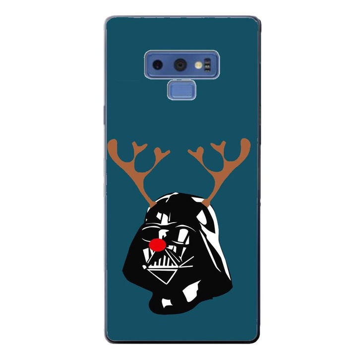 Калъф, съвместим с Samsung Galaxy Note 9 Silicon Gel Tpu Christmas Model Darth Vader Ren