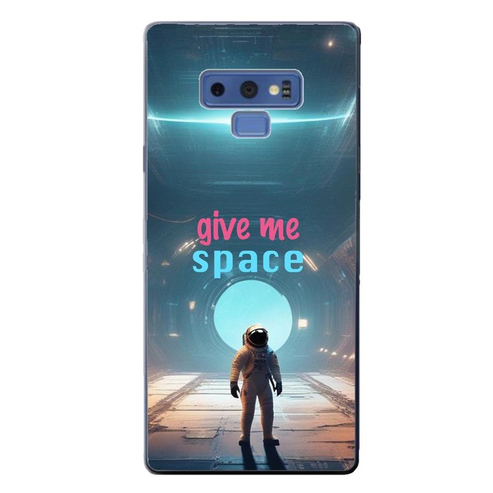Husa compatibila cu Samsung Galaxy Note 9 Silicon Gel Tpu Model Give Me Space