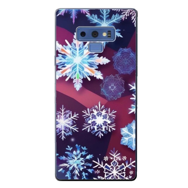 Калъф, съвместим с модел Samsung Galaxy Note 9 Silicone Gel Tpu Ice Flakes