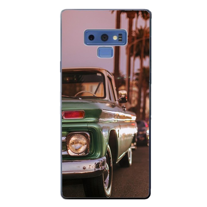 Капак, съвместим с Samsung Galaxy Note 9 Silicon Gel Tpu Модел Pickup Truck