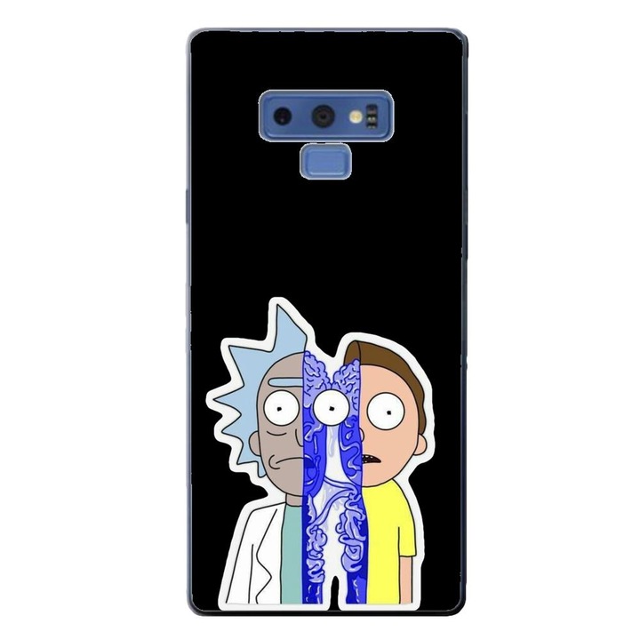 Husa compatibila cu Samsung Galaxy Note 9 Silicon Gel Tpu Model Rick And Morty Connected