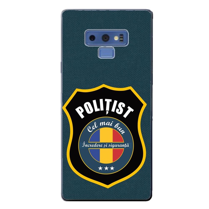 Калъф, съвместим с Samsung Galaxy Note 9 Silicone Gel Tpu Police Model
