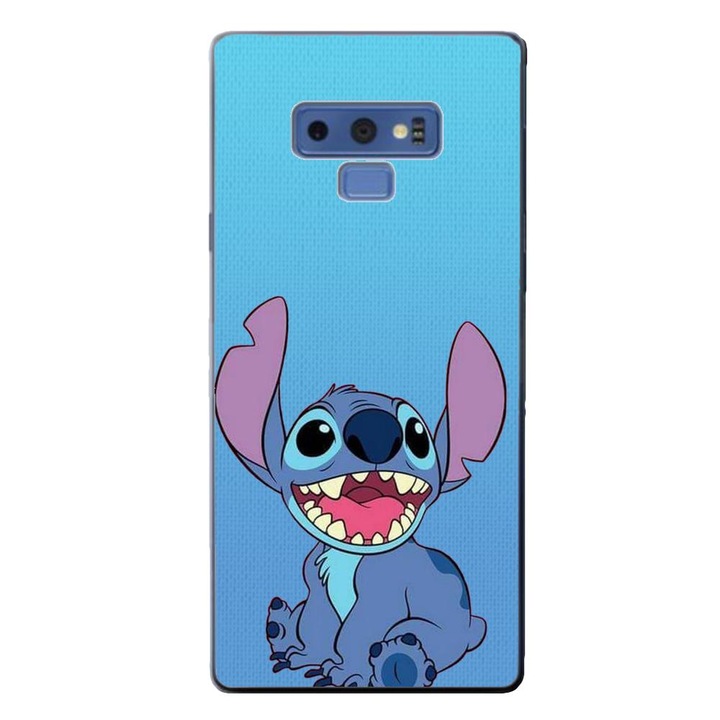 Husa compatibila cu Samsung Galaxy Note 9 Silicon Gel Tpu Model Stitch Blue