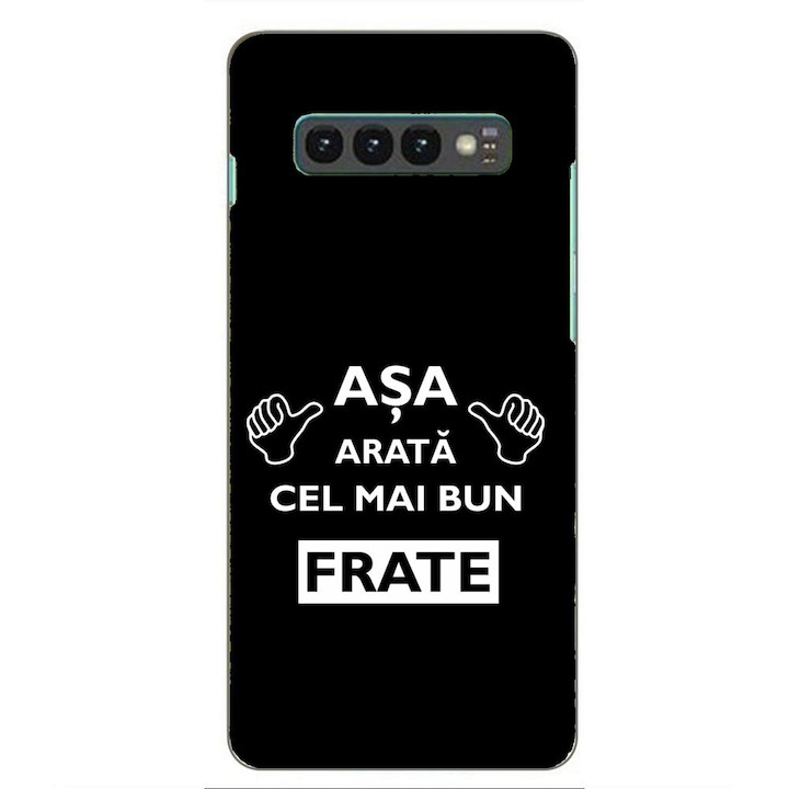 Кейс, съвместим с Samsung Galaxy S10 Plus Silicon Gel Tpu Best Brother Model