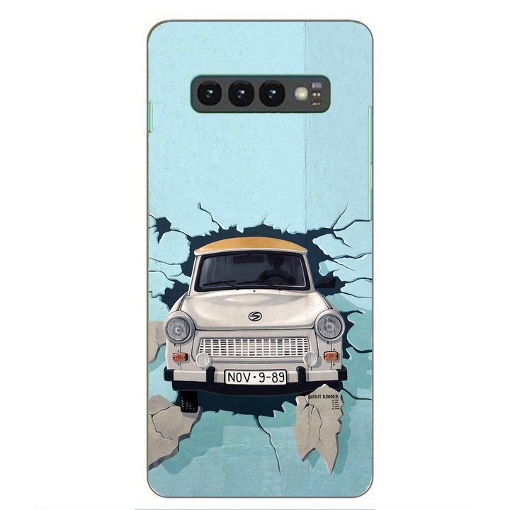 Кейс съвместим със Samsung Galaxy S10 Plus Silicon Gel Tpu Модел Trabant