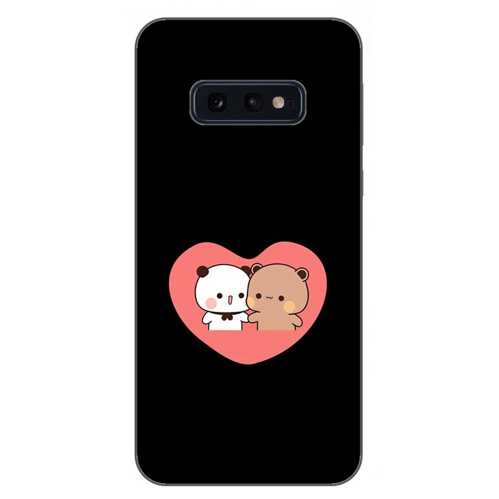 A burkolat kompatibilis a Samsung Galaxy S10e szilikongél Tpu Bubu Dudu In Heart modellel