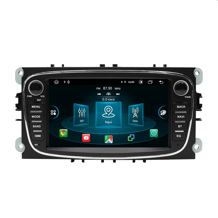 Мултимедия с навигация ZT, за FORD MONDEO, FOCUS, S-MAX - 7'' НАВИГАЦИЯ, БЕЗ DVD МЕХАНИКА, 8+6+64, 9236