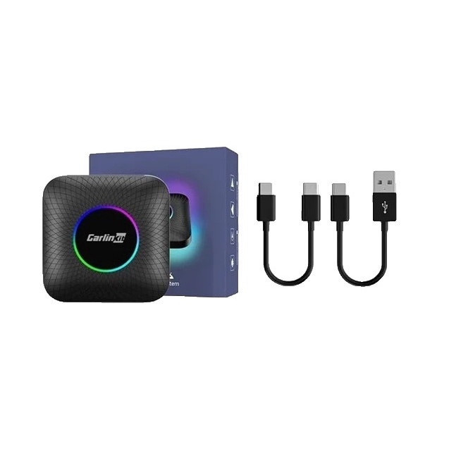 Adaptor AI Box CarlinKit Android 13, 8GB RAM, Wireless CarPlay