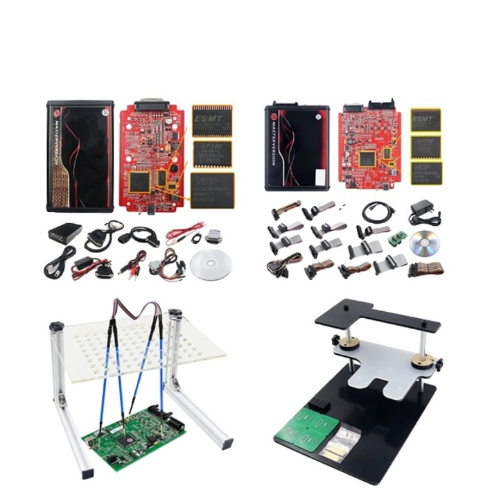 Instrument de Tuning Chip ECU, V5.017, Conectare Online, Suport Diesel, Rosu, 12V/24V