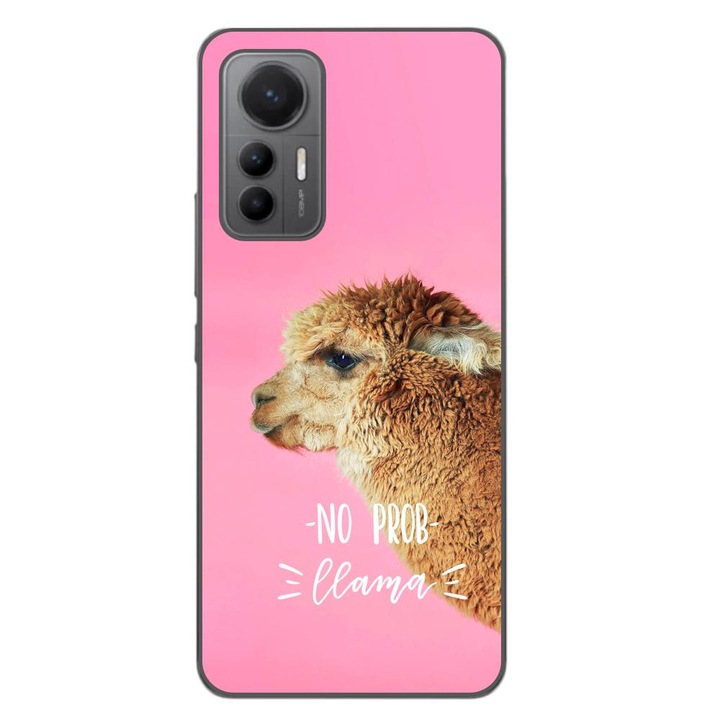 Калъф, съвместим с модел Xiaomi 12 Lite Silicone Gel Tpu Съобщение No Prob