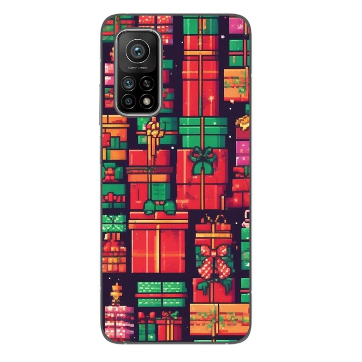 Husa compatibila cu Xiaomi Mi 10T Pro 5G Silicon Gel Tpu Model Pixel Art Gifts