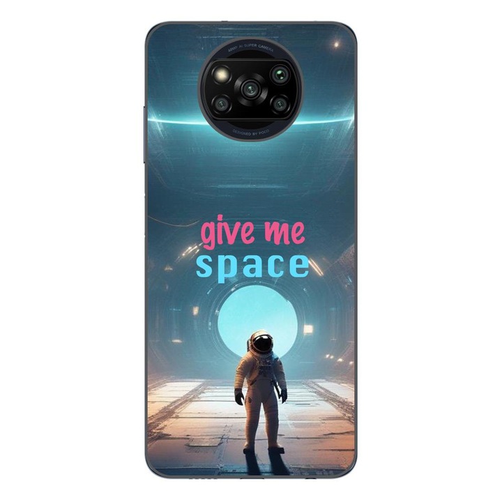 Калъф, съвместим с модел Xiaomi Poco X3 Pro Silicon Gel Tpu Give Me Space