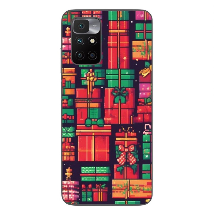 Husa compatibila cu Xiaomi Redmi 10 Silicon Gel Tpu Model Pixel Art Gifts