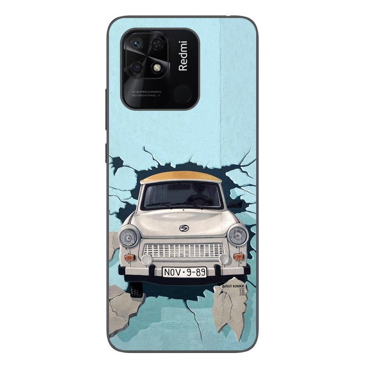 Кейс съвместим с Xiaomi Redmi 10C Silicon Gel Tpu Модел Trabant