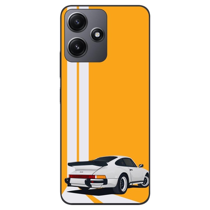 Капак, съвместим с Xiaomi Redmi 12 5G Silicon Gel Tpu Модел Porsche 911 Turbo
