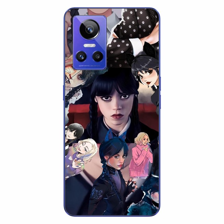 Husa compatibila cu Realme GT Neo 3 Silicon Gel Tpu Model Colaj Scene din Film