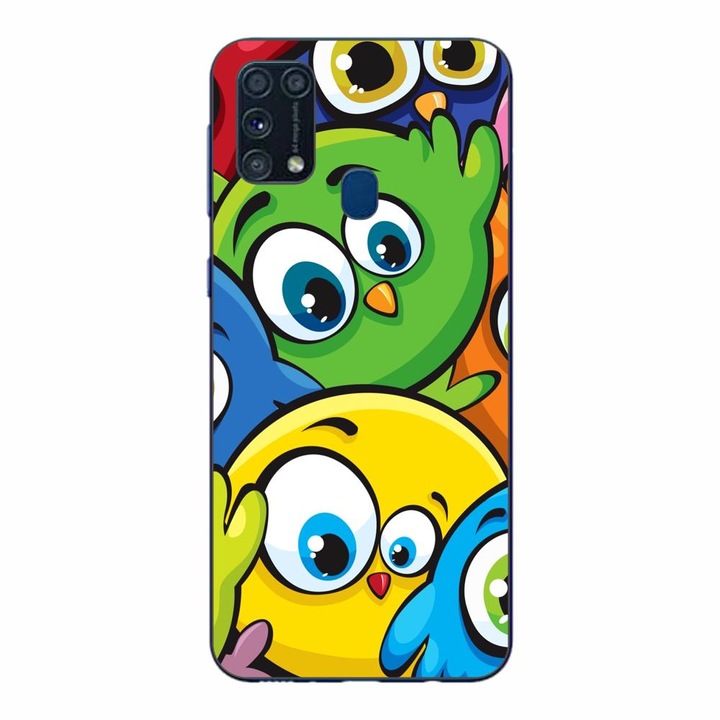 Husa compatibila cu Samsung Galaxy M21S, M31 Silicon Gel Tpu Model Bufnite Colorate