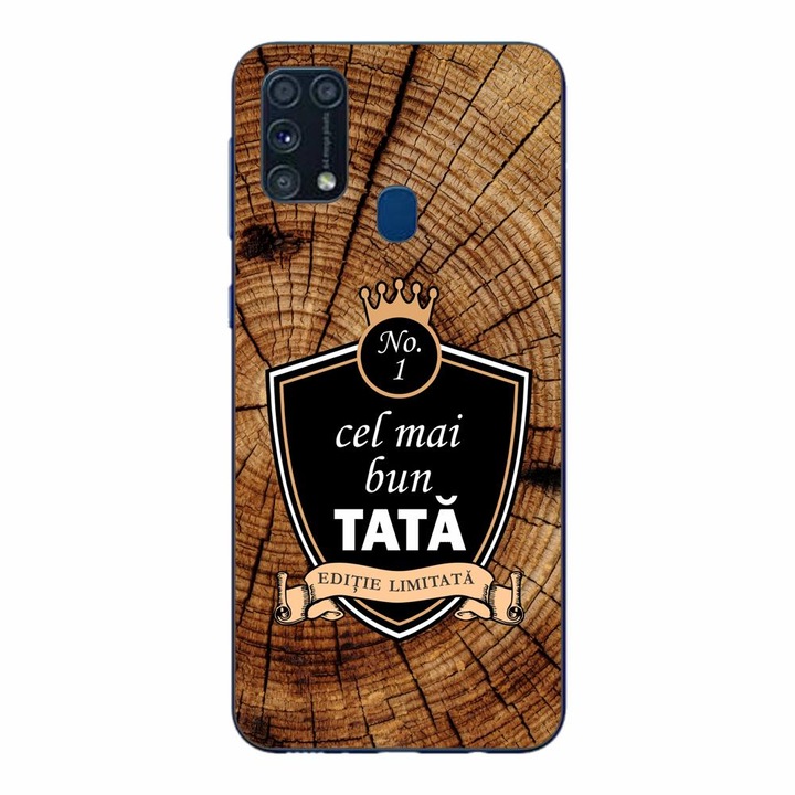Husa compatibila cu Samsung Galaxy M21S, M31 Silicon Gel Tpu Model Cel Mai Bun Tata