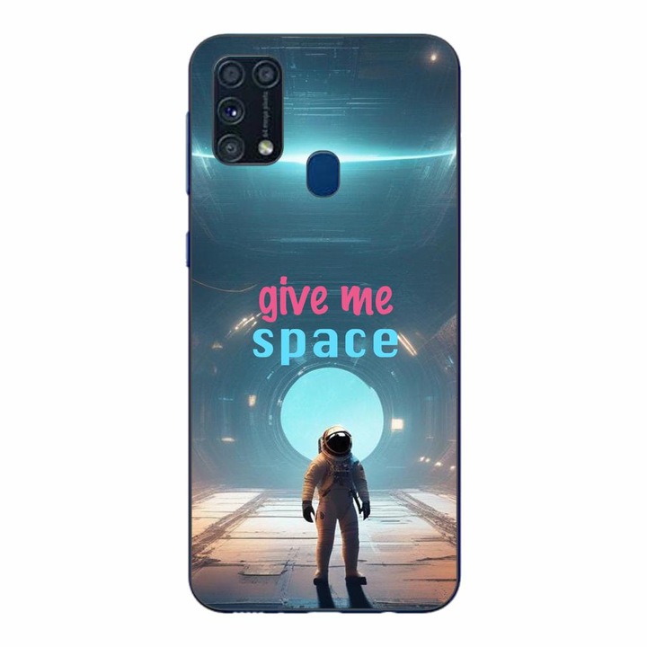 Husa compatibila cu Samsung Galaxy M21S, M31 Silicon Gel Tpu Model Give Me Space