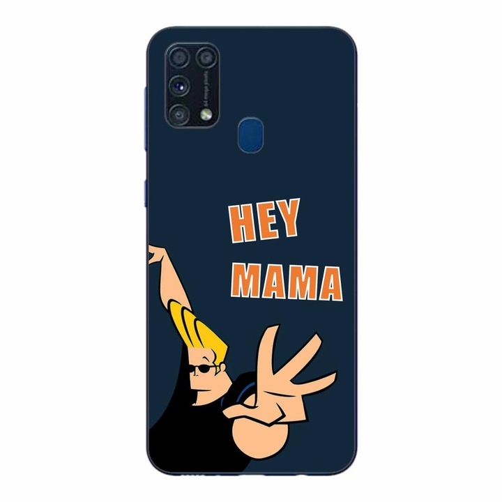 Husa compatibila cu Samsung Galaxy M21S, M31 Silicon Gel Tpu Model Mesaj Hey Mama