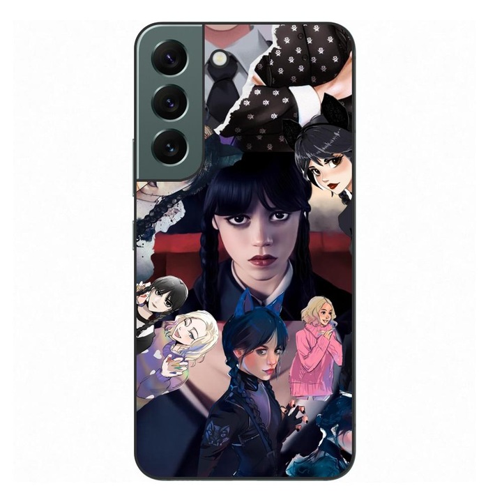 Husa compatibila cu Samsung Galaxy S22+ Plus Silicon Gel Tpu Model Colaj Scene din Film