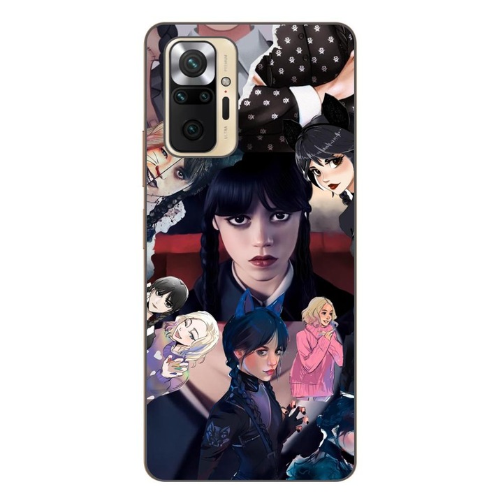 Husa compatibila cu Xiaomi Redmi Note 10 Pro Silicon Gel Tpu Model Colaj Scene din Film