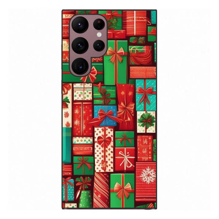 Капак, съвместим с Samsung Galaxy S22 Ultra Silicon Gel Tpu Модел Коледни подаръци Модел