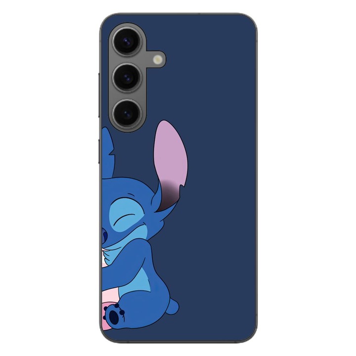 Капак, съвместим с Samsung Galaxy S24 FE Silicon Gel Tpu Model Stitch Him