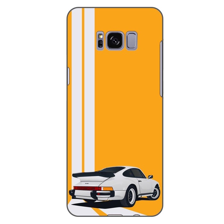 Кейс съвместим със Samsung Galaxy S8 Silicon Gel Tpu Модел Porsche 911 Turbo