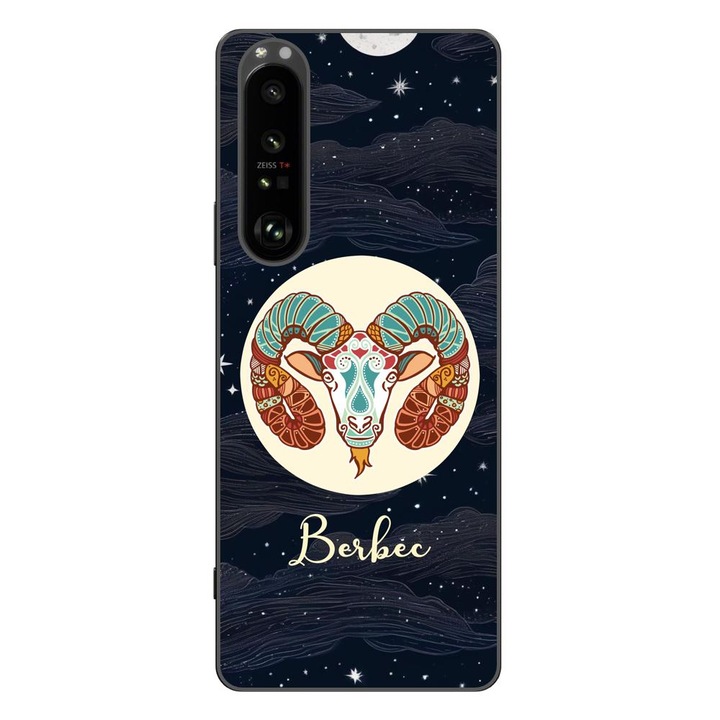 Капак, съвместим с Sony Xperia 1 III Silicon Gel Tpu модел хороскоп Овен
