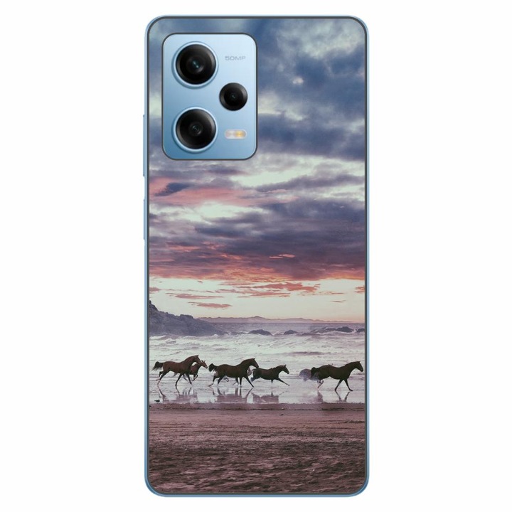 Husa compatibila cu Xiaomi Redmi Note 12 Pro 5G Silicon Gel Tpu Model Cai Alergand