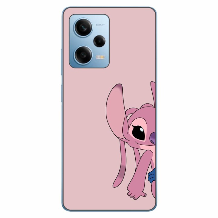 A burkolat kompatibilis a Xiaomi Redmi Note 12 Pro 5G Silicon Gel Tpu modellel Stitch Her