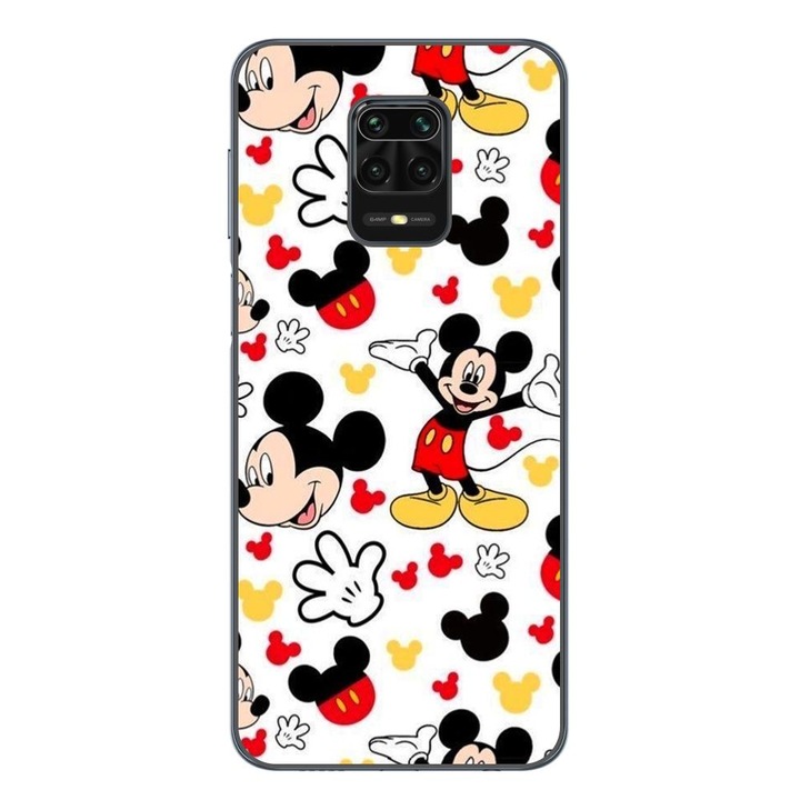 Husa compatibila cu Xiaomi Redmi Note 9 Pro Silicon Gel Tpu Model Mickey Cool Pattern